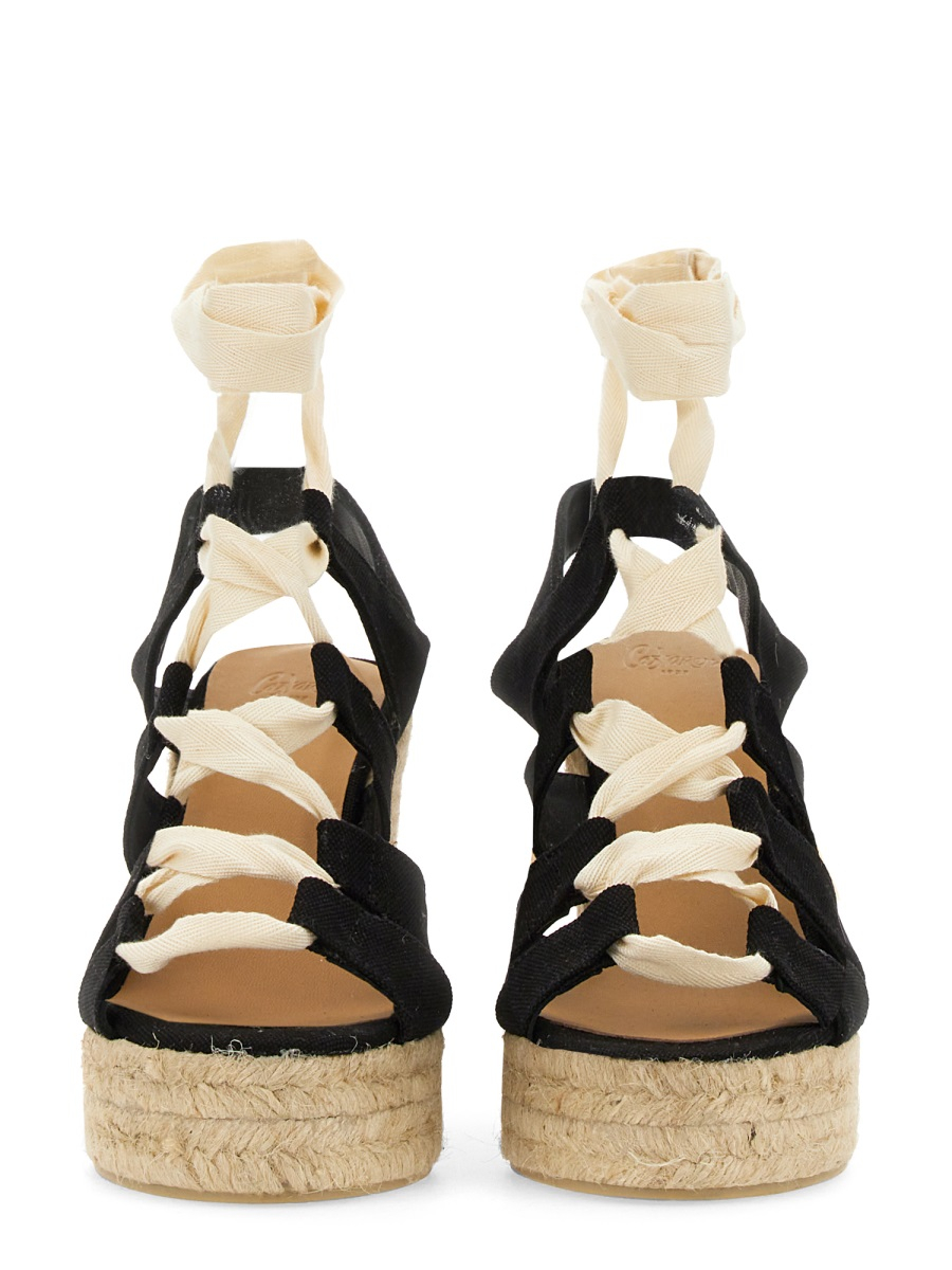 [Castaner] Sandals SS22 BALTA/8ED/053_NEGRO/NATURAL