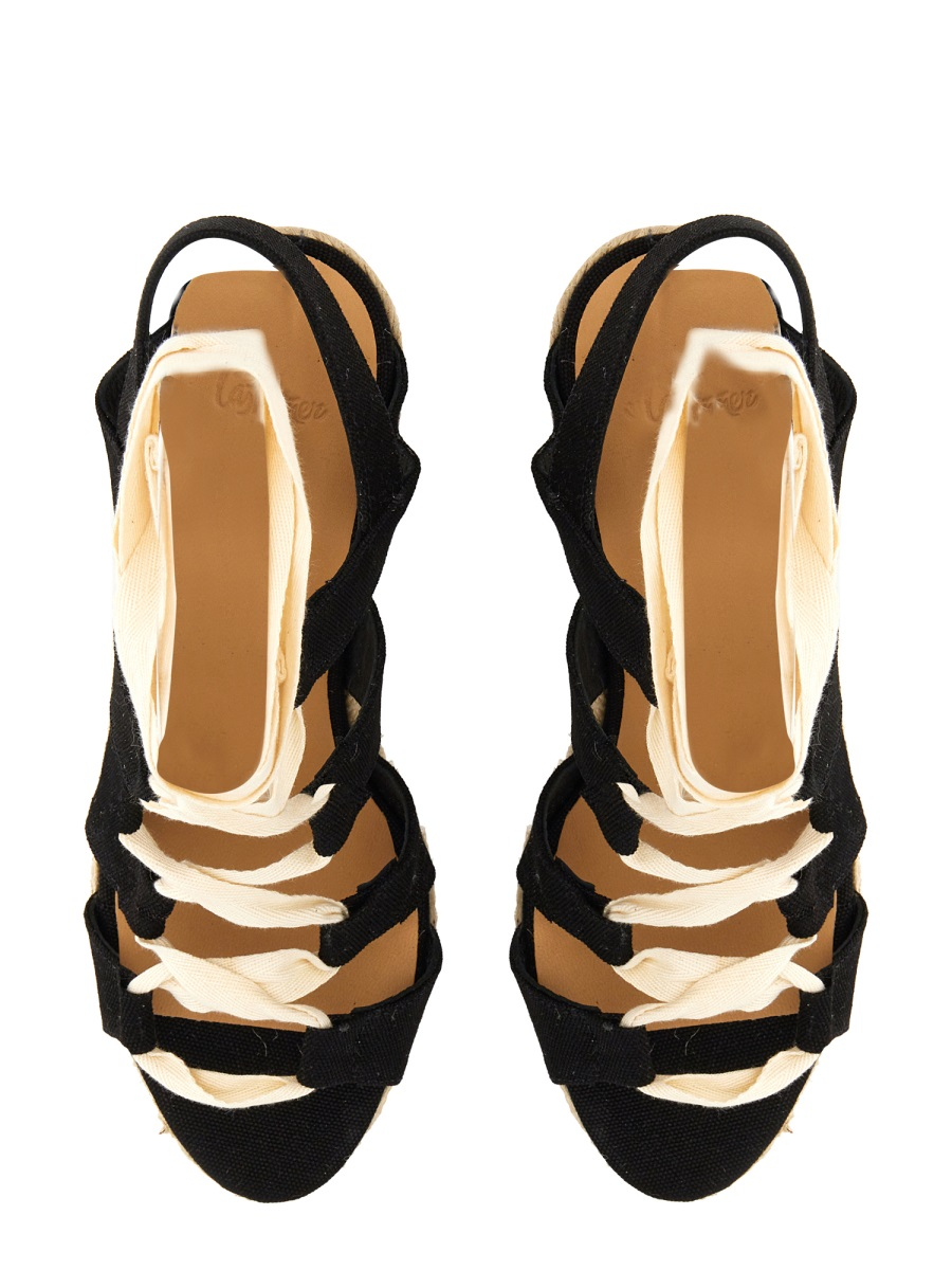 [Castaner] Sandals SS22 BALTA/8ED/053_NEGRO/NATURAL