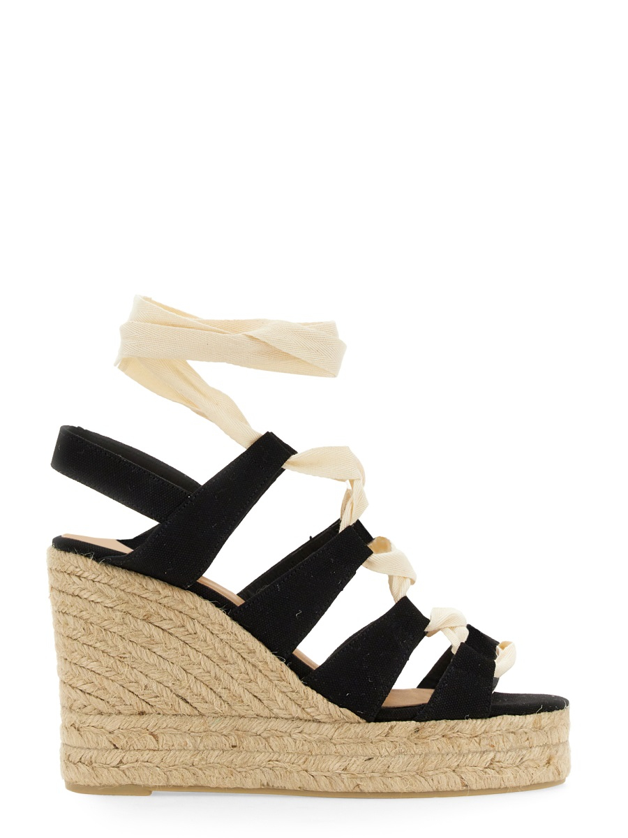 [Castaner] Sandals SS22 BALTA/8ED/053_NEGRO/NATURAL