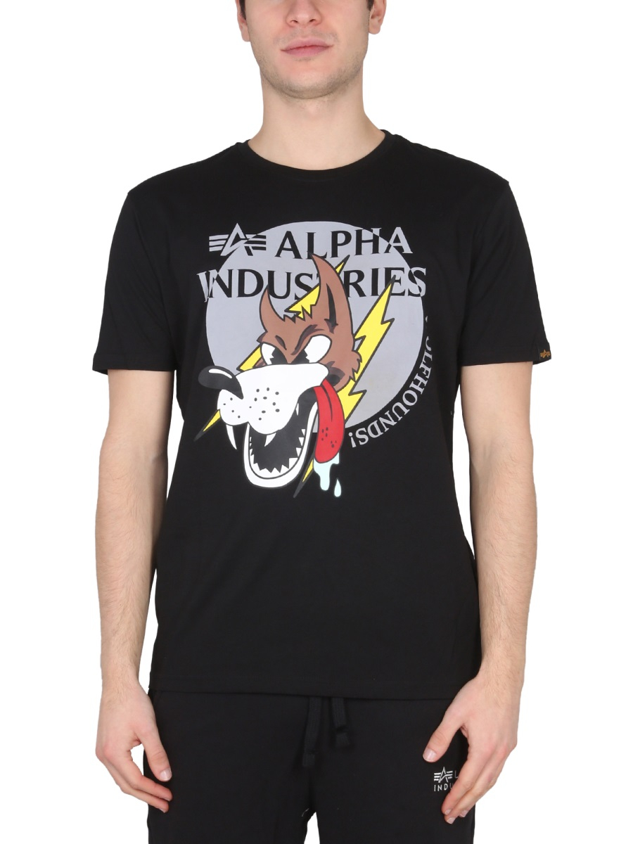 [ALPHA INDUSTRIES] T-shirts Short Sleeve FW22 108503_03