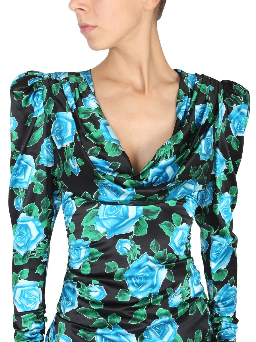 [Alessandra Rich] Long sleeve dress FW22 FAB3078_F3718900