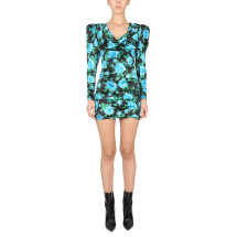 [Alessandra Rich] Long sleeve dress FW22 FAB3078_F3718900