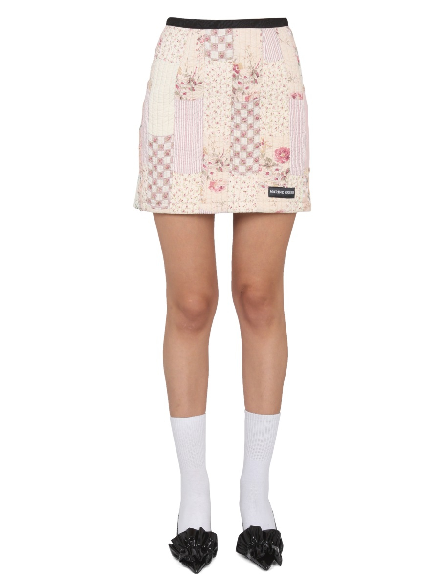 [MARINE SERRE] Mini skirt FW22 S098FW22WU_CO007410