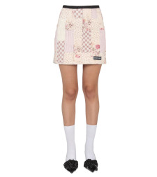 [MARINE SERRE] Mini skirt FW22 S098FW22WU_CO007410