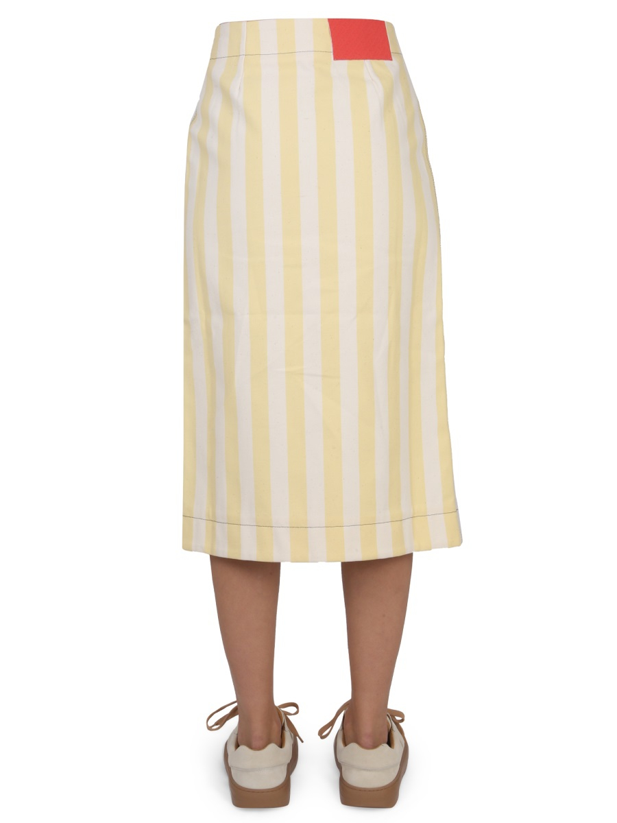 [SUNNEI] Midi skirt FW22 CRTWWSKR006_DEN004EYS