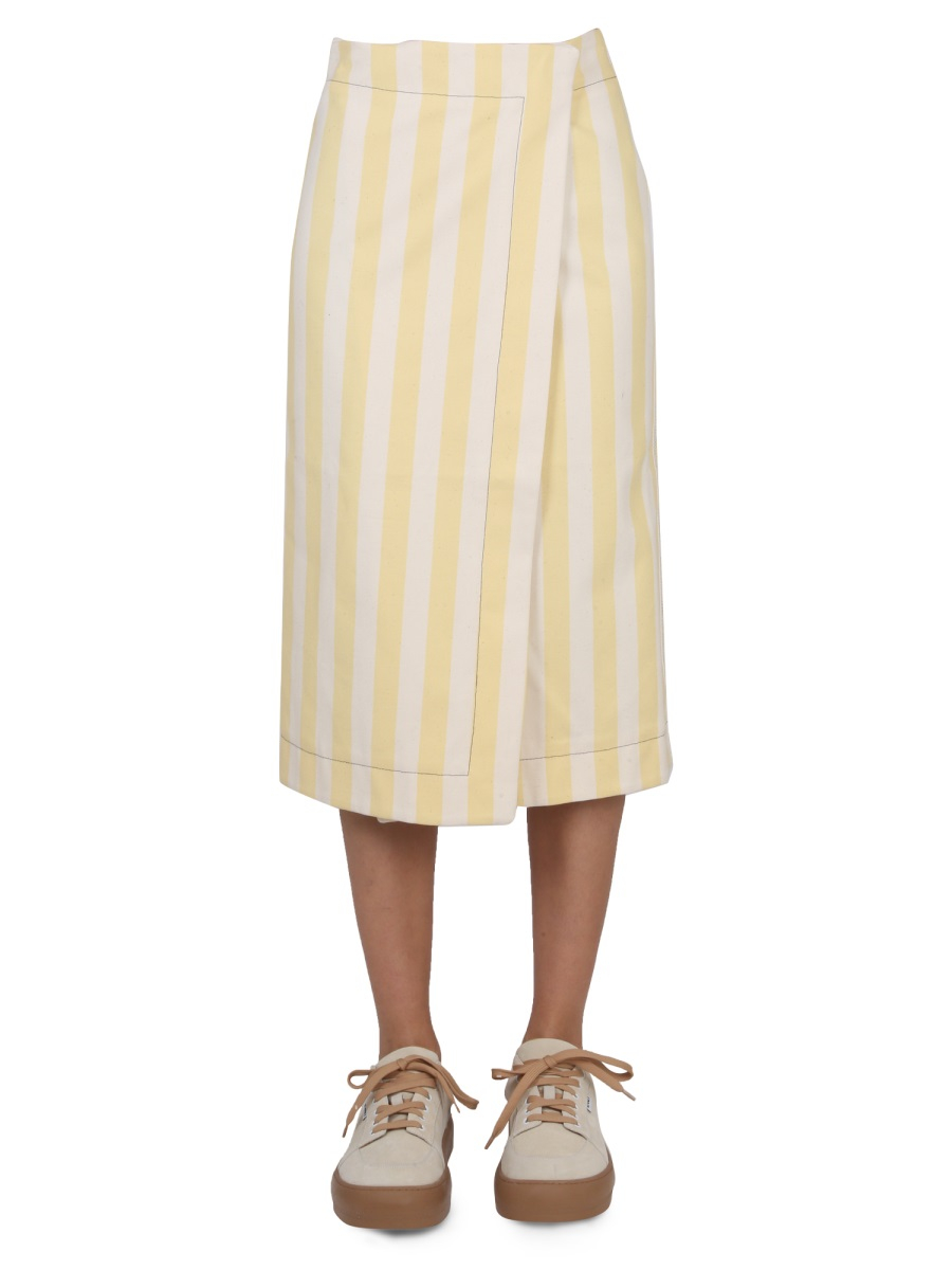 [SUNNEI] Midi skirt FW22 CRTWWSKR006_DEN004EYS