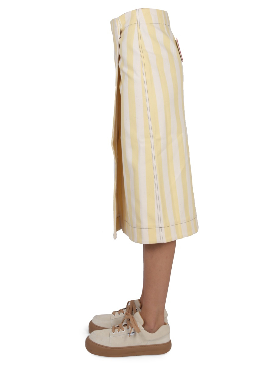 [SUNNEI] Midi skirt FW22 CRTWWSKR006_DEN004EYS