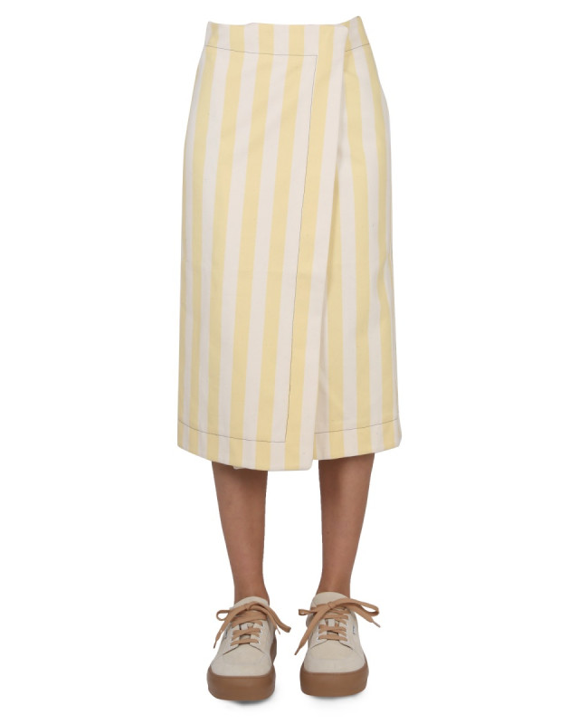 [SUNNEI] Midi skirt FW22 CRTWWSKR006_DEN004EYS