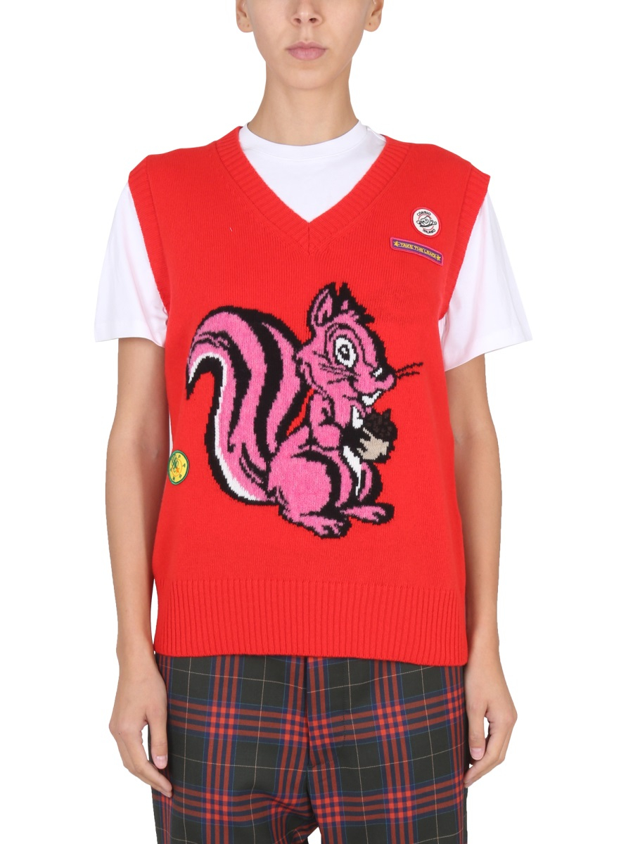 [Cormio] Vest FW22 NICOLE_POMODORO