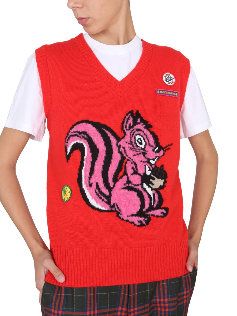 [Cormio] Vest FW22 NICOLE_POMODORO