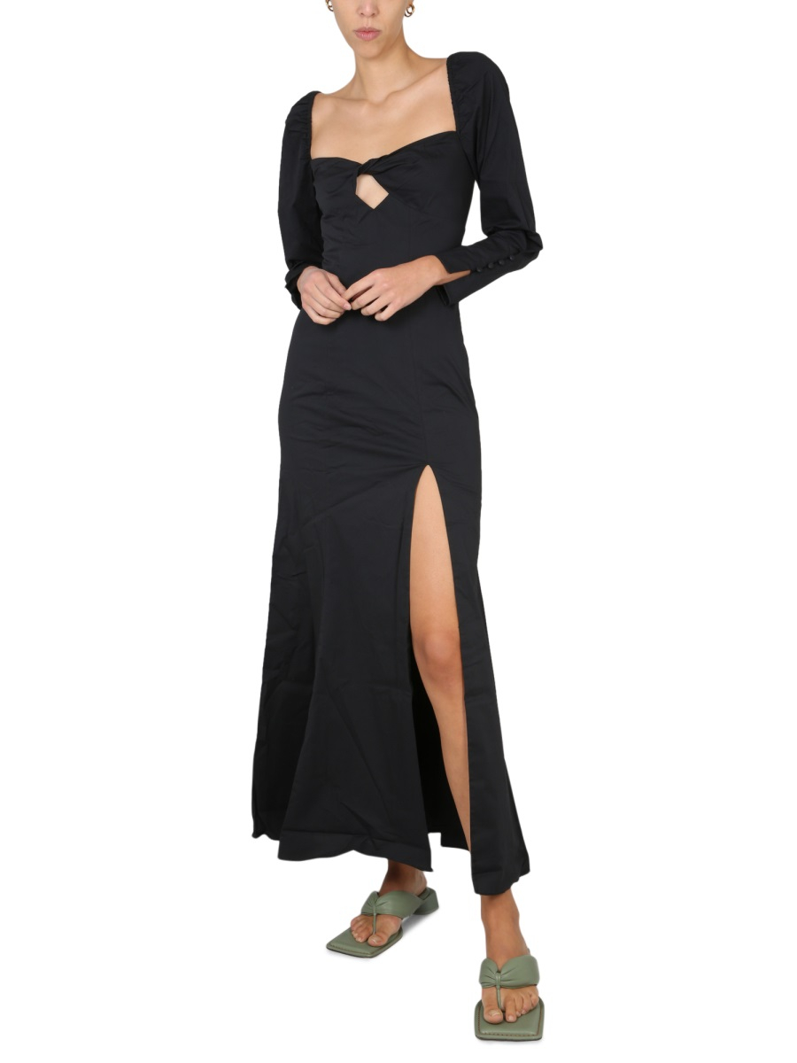 [Staud] Long sleeve dress FW22 90-7767_BLK