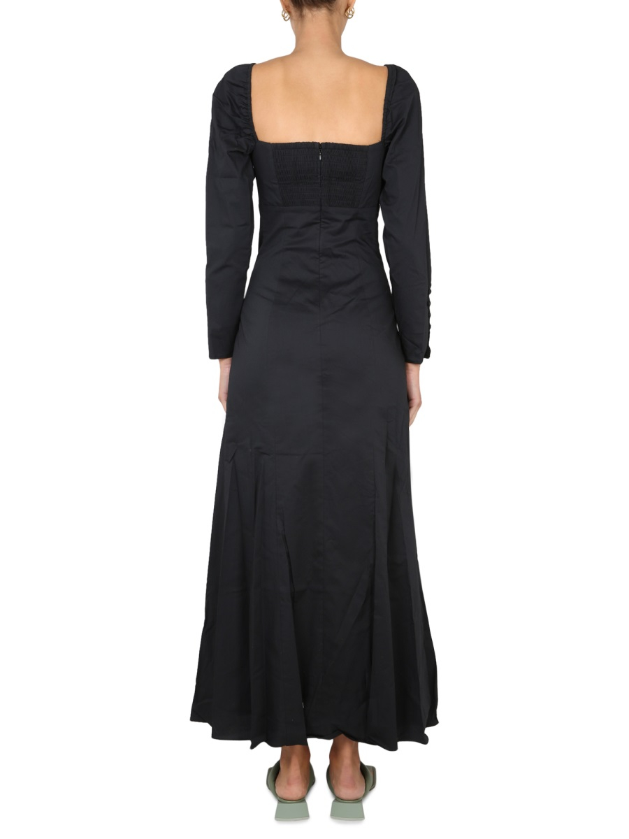 [Staud] Long sleeve dress FW22 90-7767_BLK
