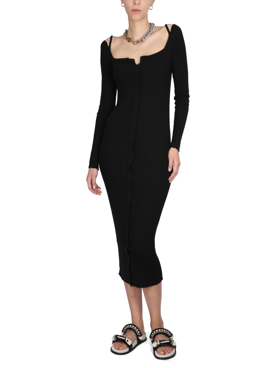 [PHILOSOPHY DI LORENZO SERAFINI] Long sleeve dress FW22 04805700_0555