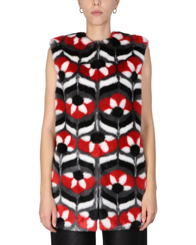 [BOUTIQUE MOSCHINO] Fur Jacket FW22 06106135_1555