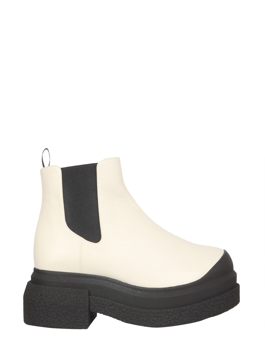[Stuart Weitzman] Boots FW21 CHARLIBTI_CHIFFONCALFOAT/BLACK