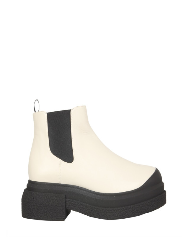[Stuart Weitzman] Boots FW21 CHARLIBTI_CHIFFONCALFOAT/BLACK