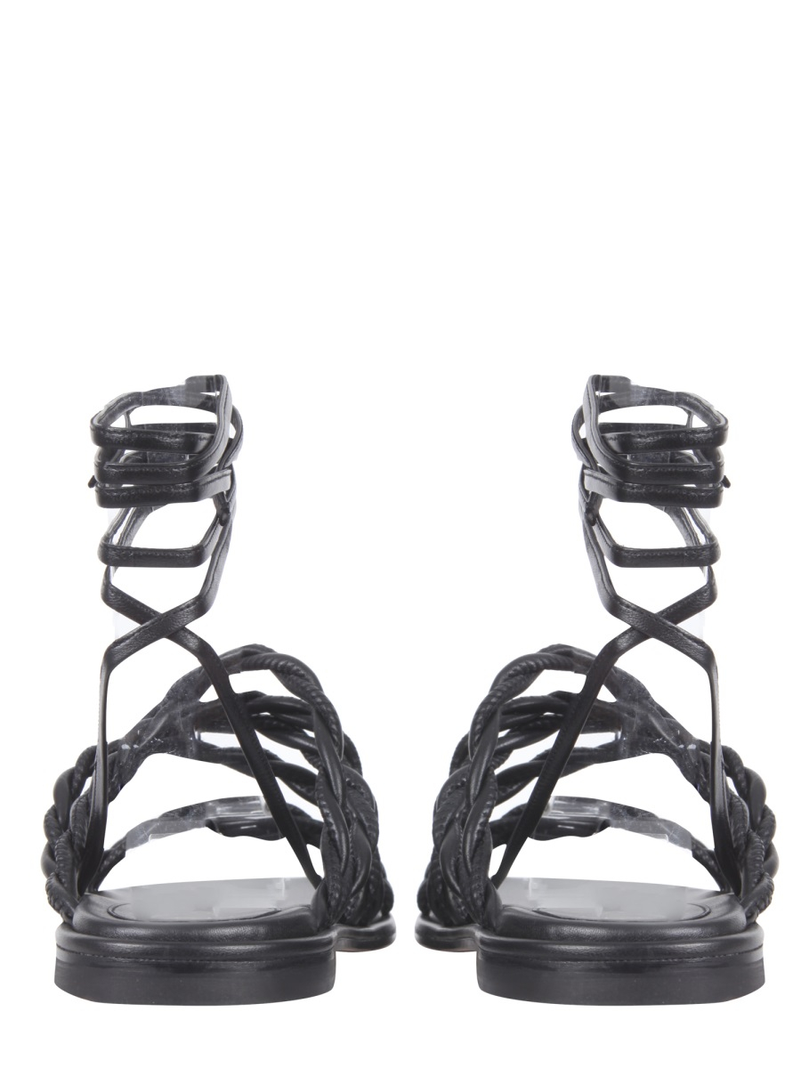 [Stuart Weitzman] Sandals SS21 CALYPSO_DRESSNAPPABLACK