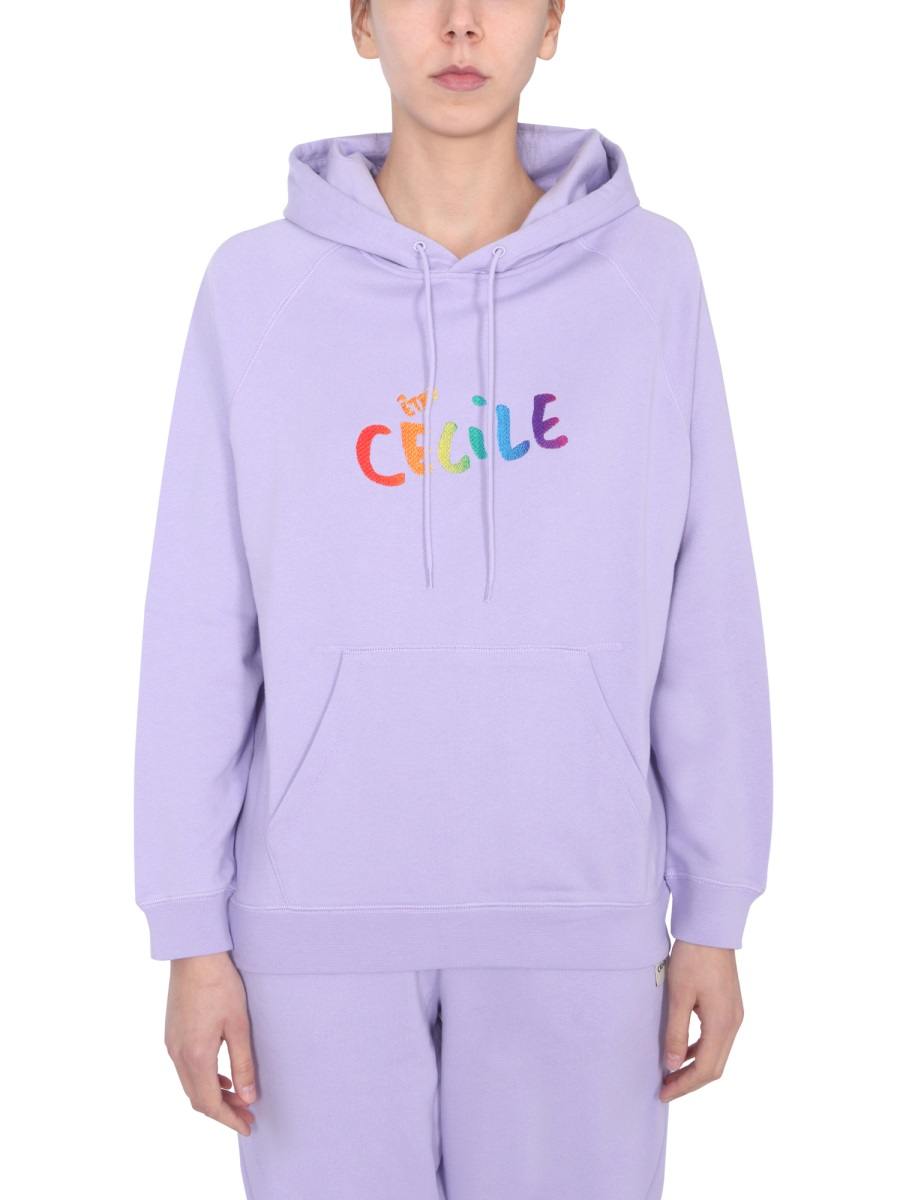 [Etre Cecile] Hoodie SS21 CECILEGRAD-OVRHD330G_LAVENDER