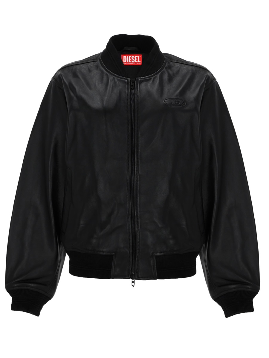 [Diesel] Leather Jacket SS26 A20113_0PFAH9XX