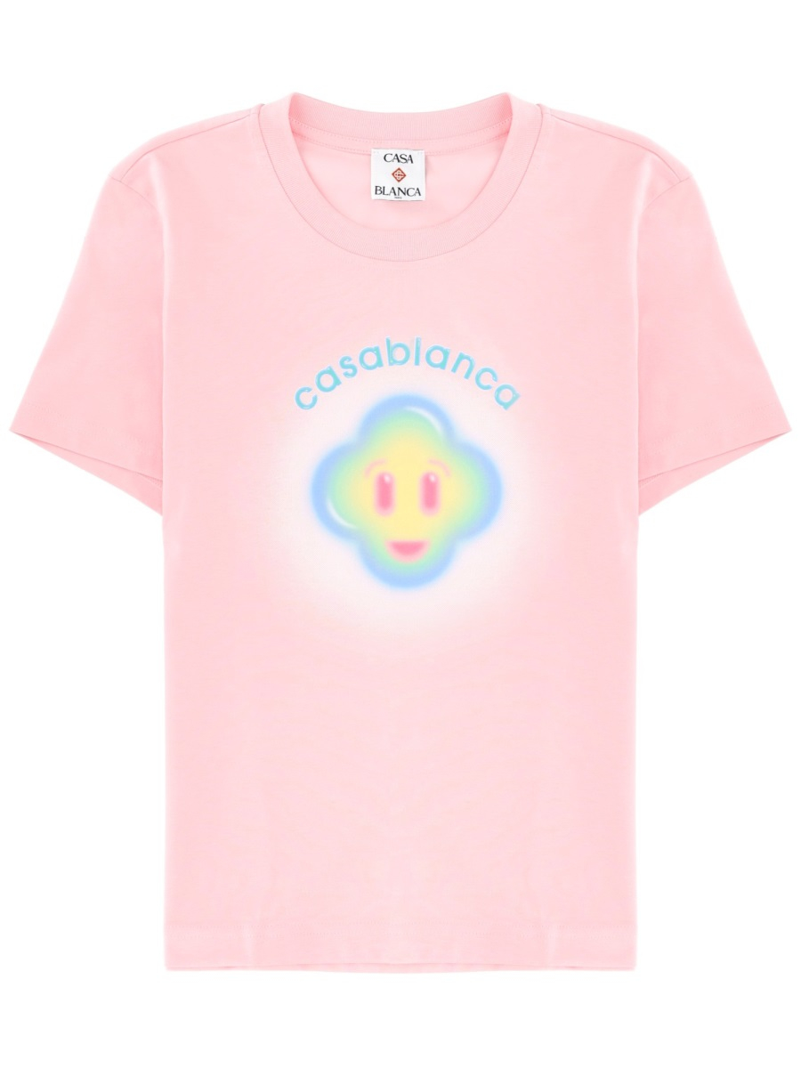 [Casablanca] T-shirts Short Sleeve SS26 W-SP26-JTS-020_01AIRBRUSH
SMILEY