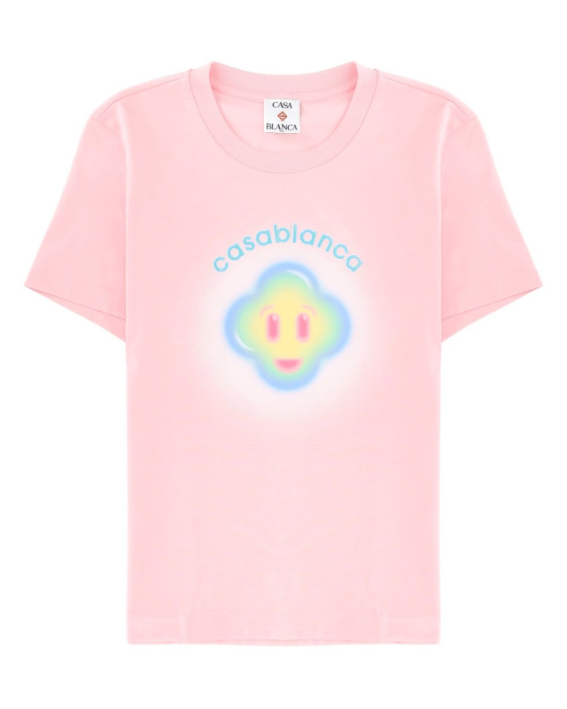 [Casablanca] T-shirts Short Sleeve SS26 W-SP26-JTS-020_01AIRBRUSH
SMILEY