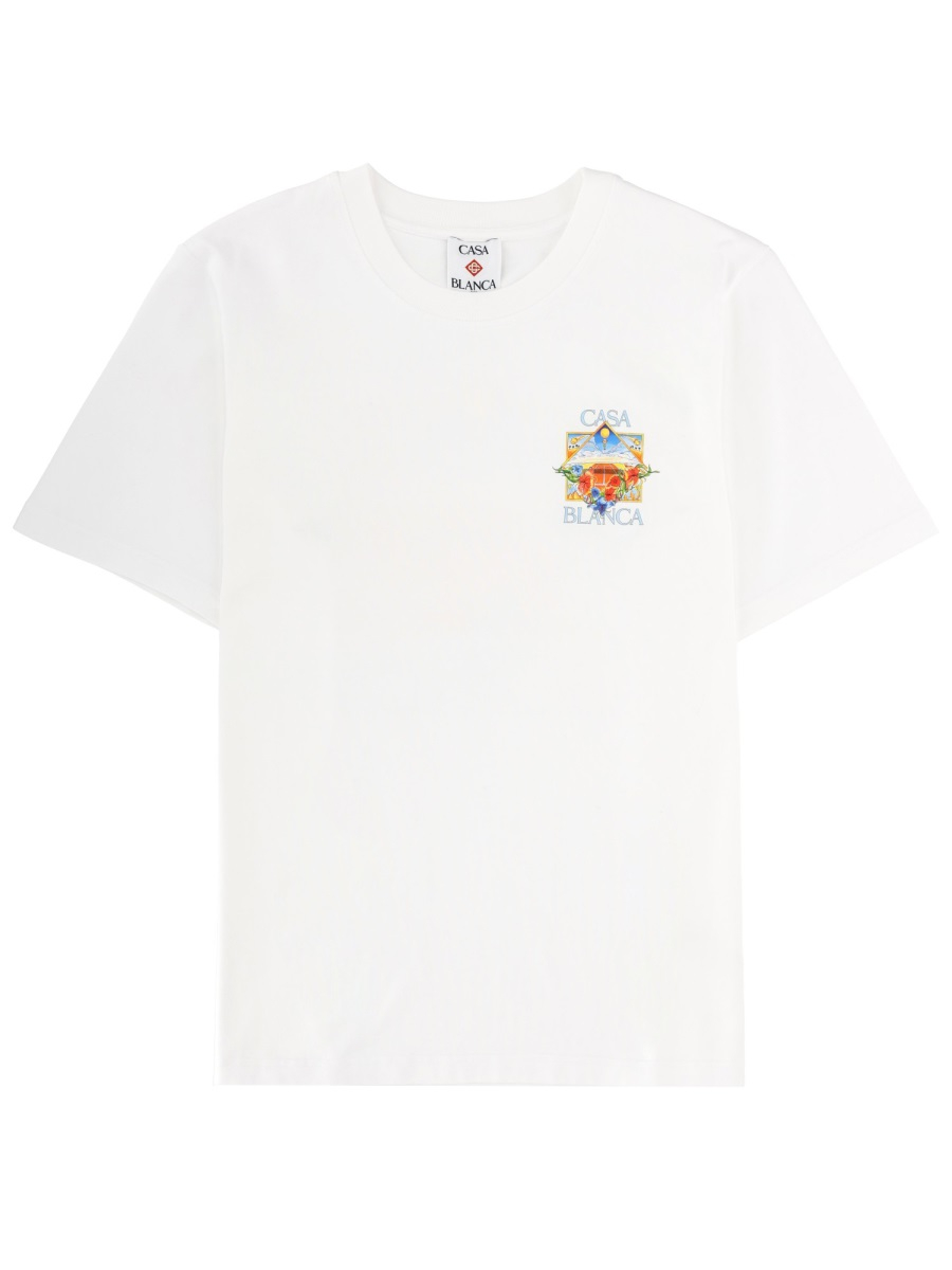 [Casablanca] T-shirts Short Sleeve SS26 M-SS26-JTS-001_13FLOWER
COURTICON