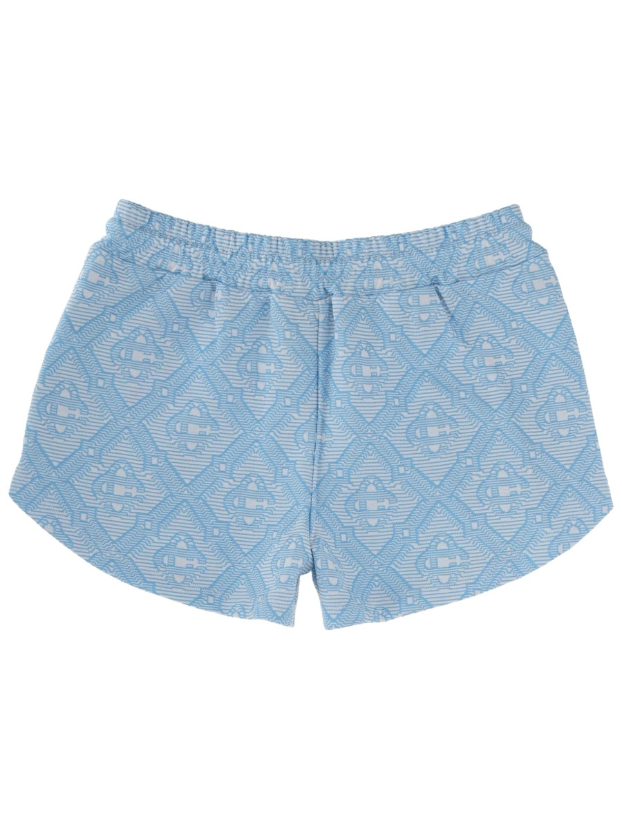 [Casablanca] Shorts SS26 W-SP26-JTR-336_01PALEBLUE/
WHITE