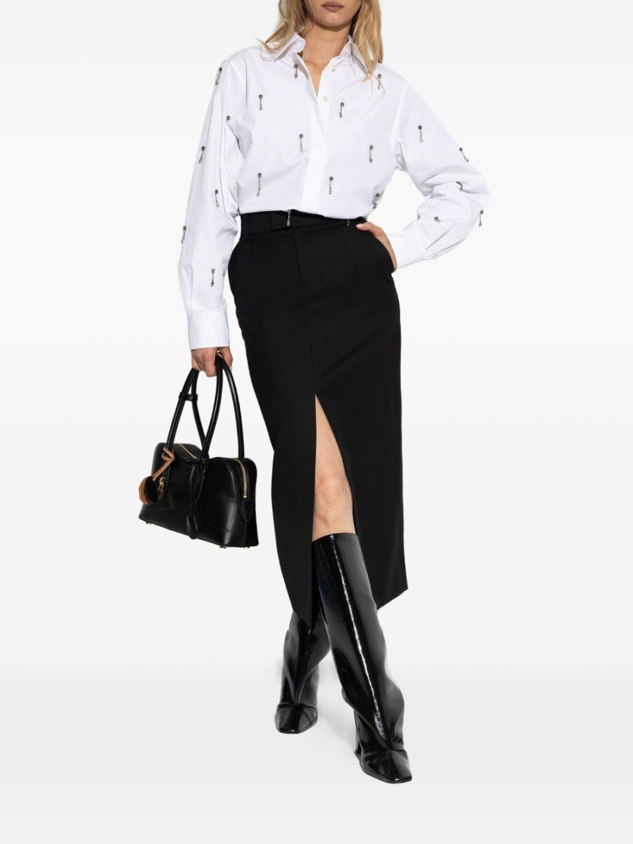 [Stella McCartney] Shirts Long Sleeve FW25 620163_SMA909000