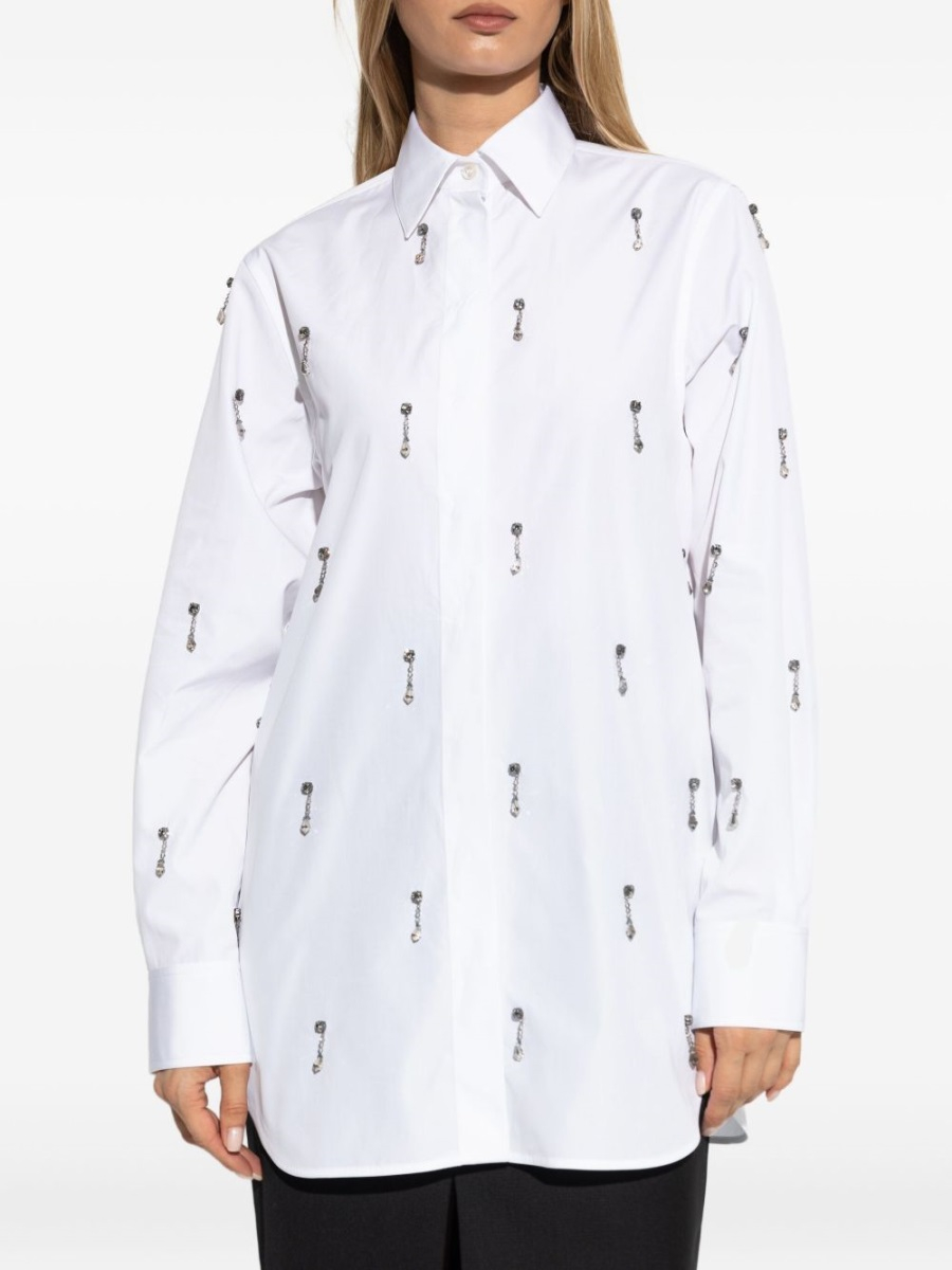 [Stella McCartney] Shirts Long Sleeve FW25 620163_SMA909000