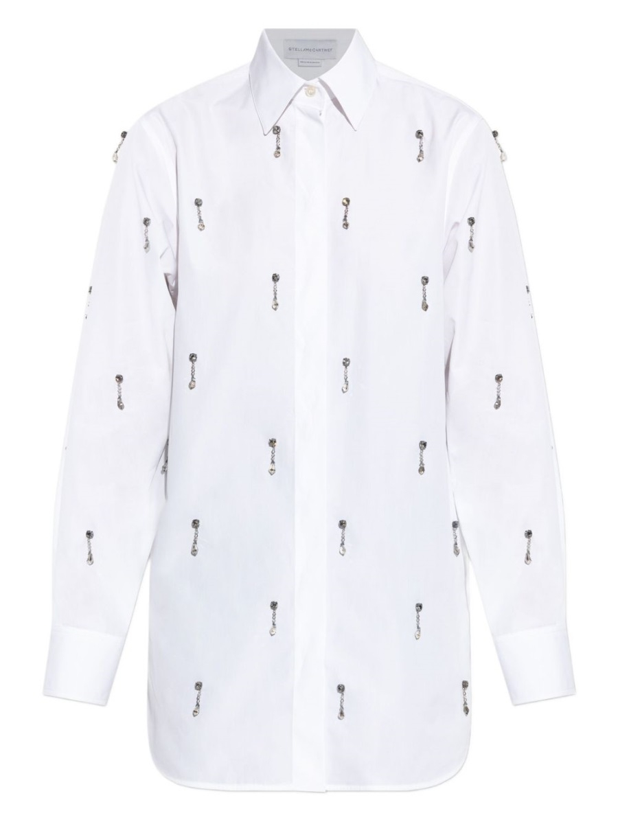 [Stella McCartney] Shirts Long Sleeve FW25 620163_SMA909000