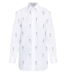 [Stella McCartney] Shirts Long Sleeve FW25 620163_SMA909000