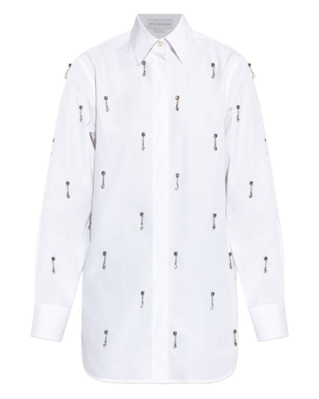 [Stella McCartney] Shirts Long Sleeve FW25 620163_SMA909000