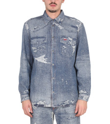 [Diesel] Shirts Long Sleeve FW22 A07111_09F1101