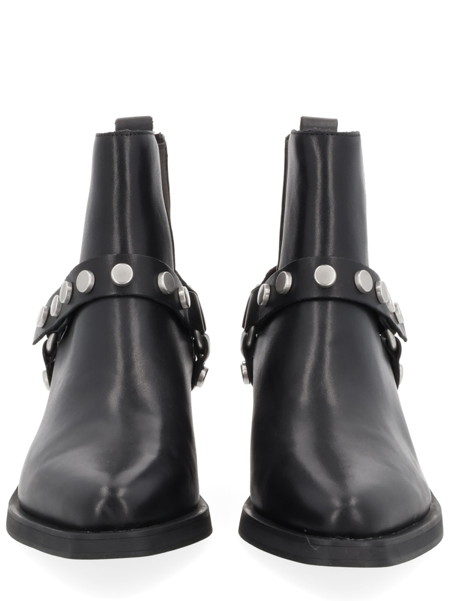 [ASH] Ankle Boots FW25 LOGAN01_BLACK