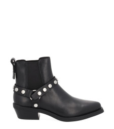 [ASH] Ankle Boots FW25 LOGAN01_BLACK