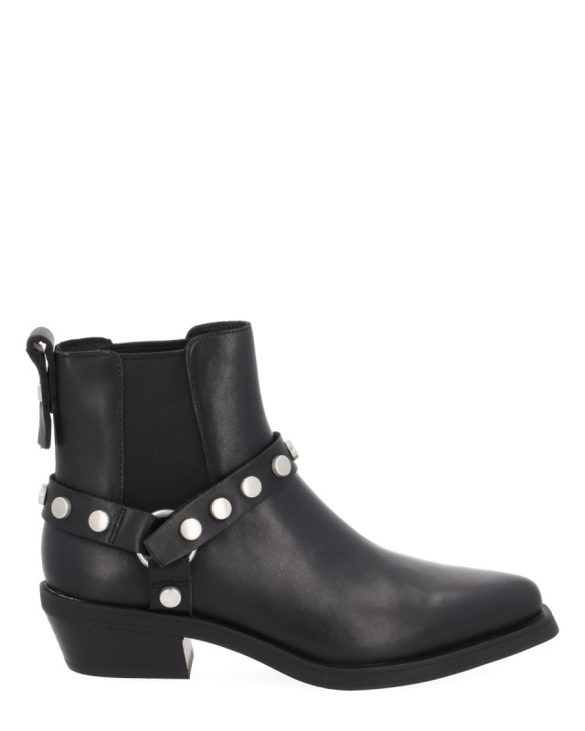 [ASH] Ankle Boots FW25 LOGAN01_BLACK