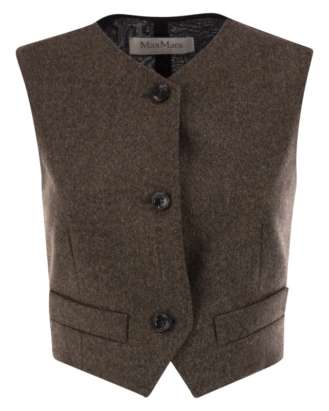 [MaxMara] Vest FW25 2521156123600 001