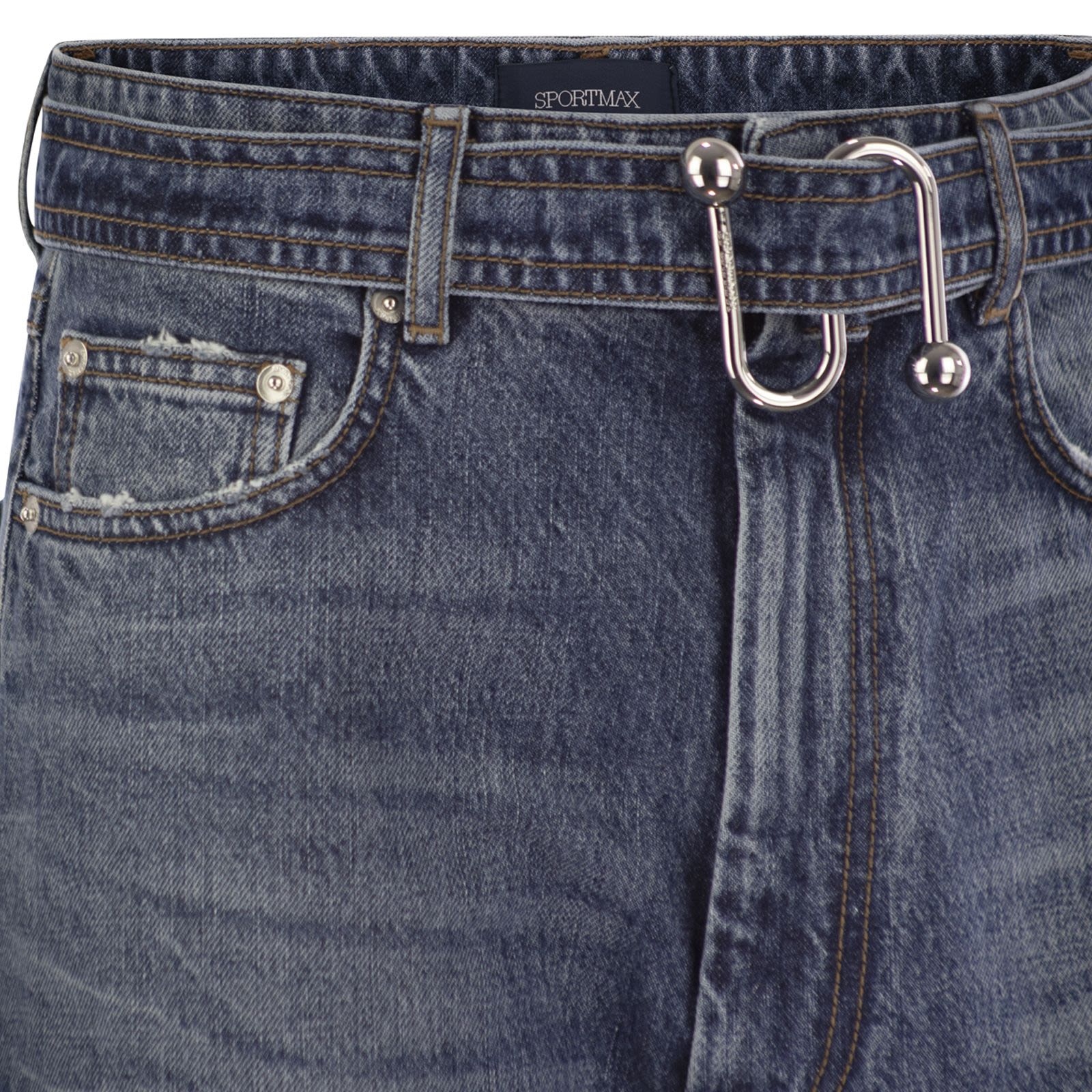 [SPORTMAX] Jeans FW25 2522186055600 005