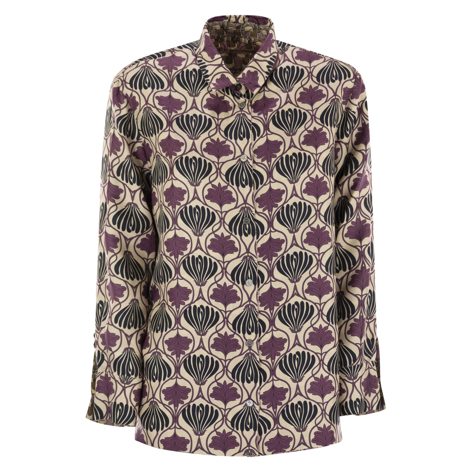 [S MAXMARA] Shirts Long Sleeve FW25 2529116052600 005