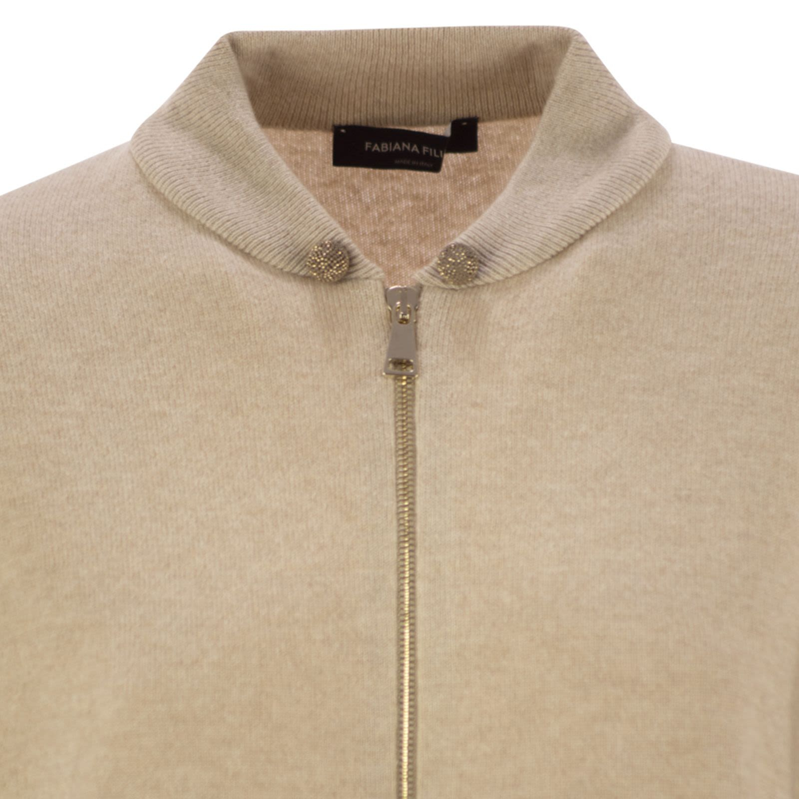 [Fabiana Filippi] Bomber jacket FW25 MAD215F045L517 0158