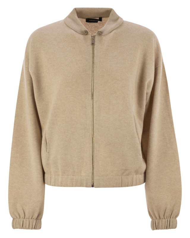 [Fabiana Filippi] Bomber jacket FW25 MAD215F045L517 0158