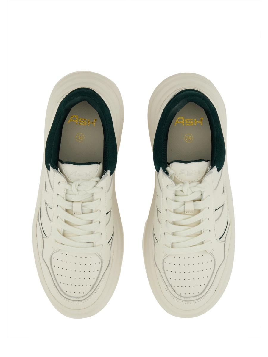 [ASH] Sneakers FW25 ICONE04_WHITE/GREEN