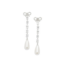 [Self-portrait] Earring SS26 RS26-609E-SLSILVER