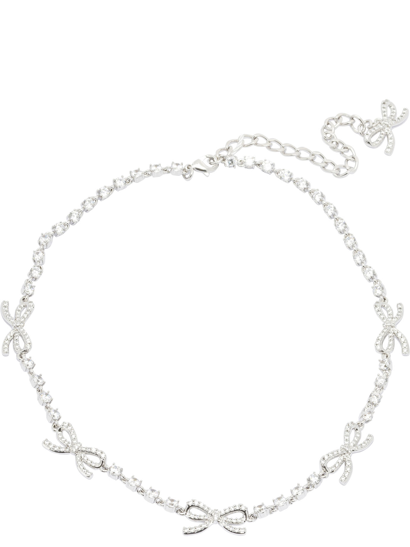 [Self-portrait] Necklace SS26 RS26-611N-SLSILVER