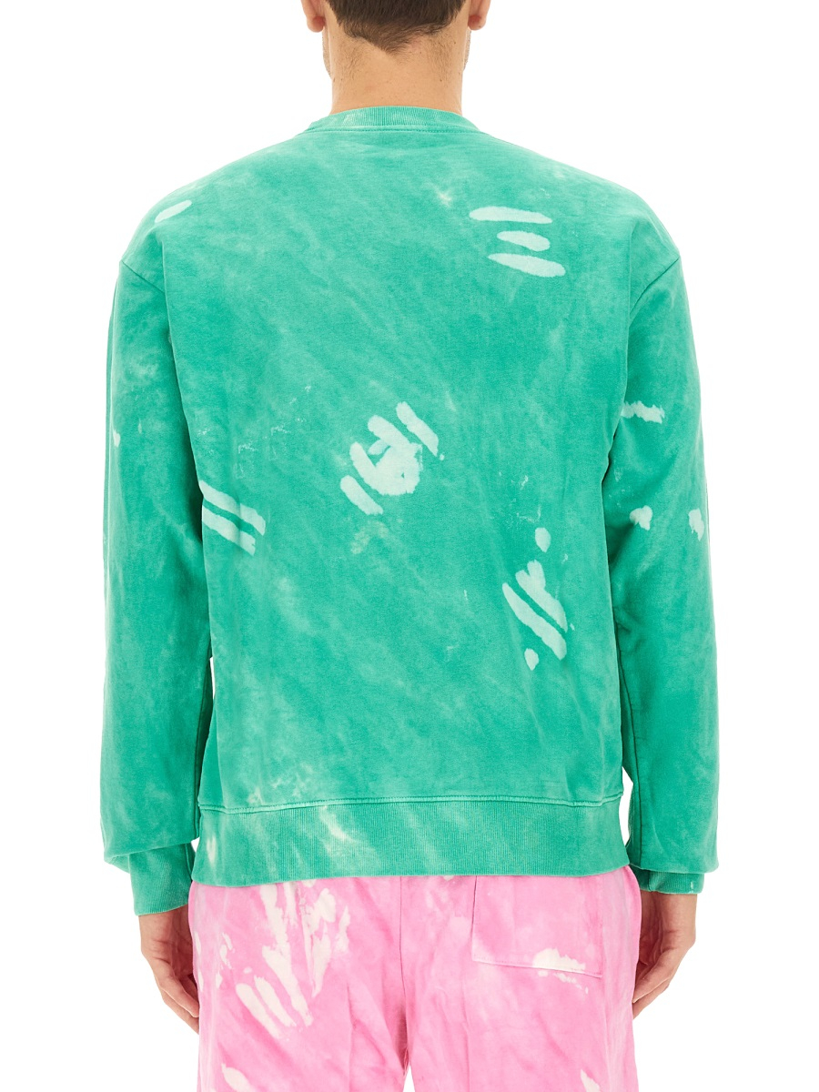 [SPORTY&RICH] Sweatshirt SS23 CR952TA_TAHITI/WHITE