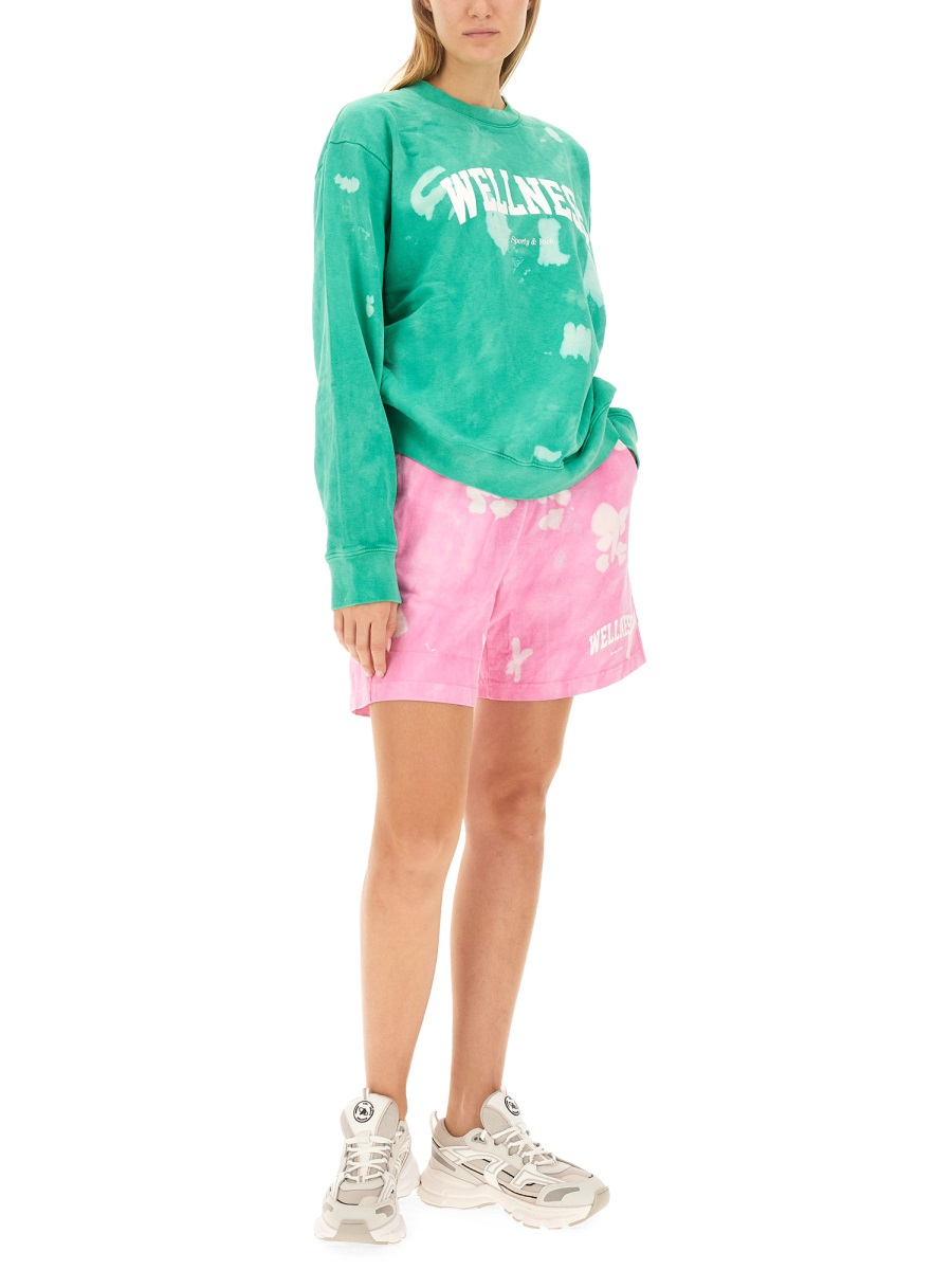 [SPORTY&RICH] Sweatshirt SS23 CR952TA_TAHITI/WHITE