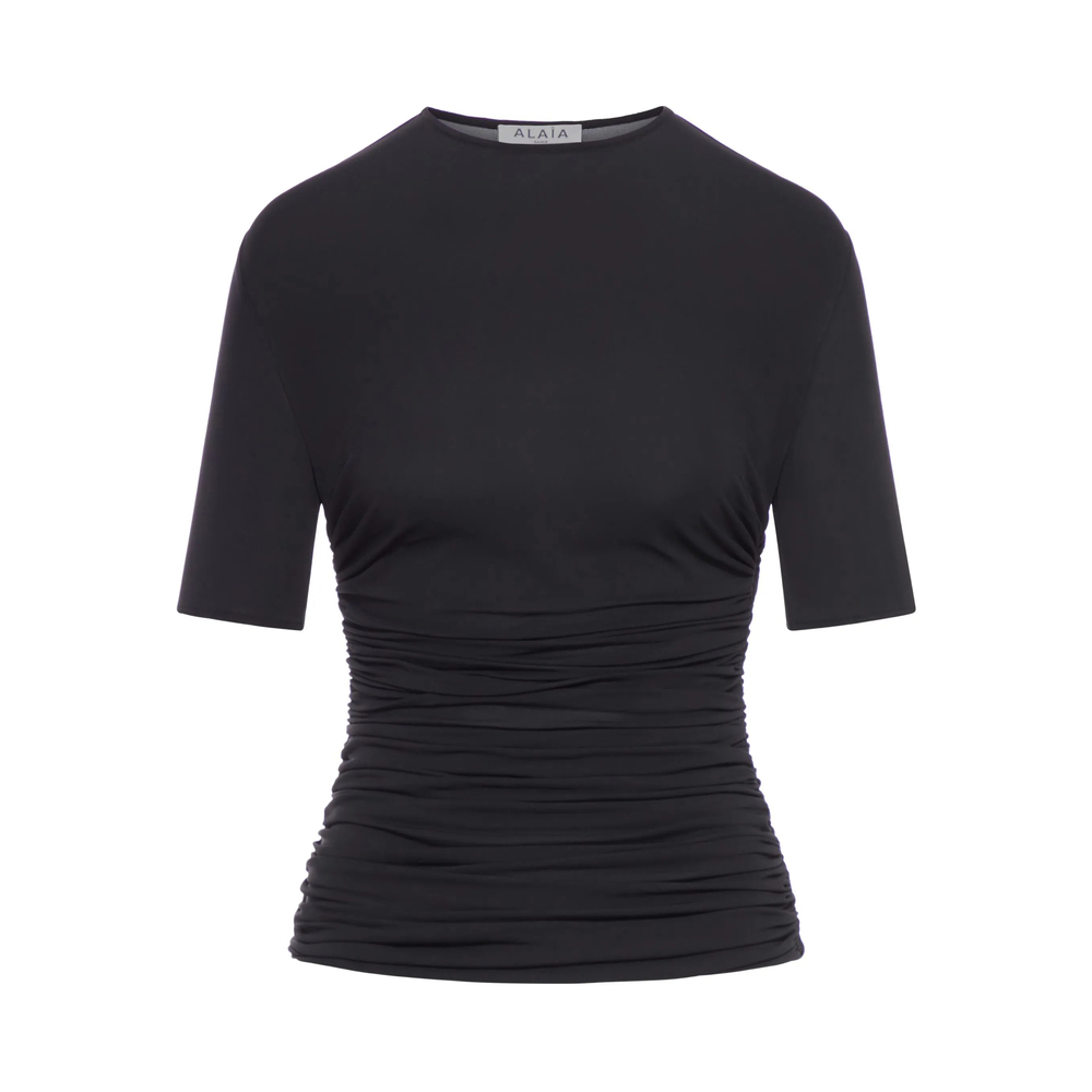 [Alaia] T-shirts Short Sleeve FW25 AA9H1248J050B  995
