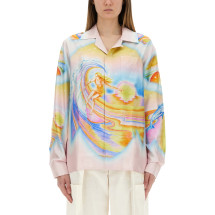 [Casablanca] Shirts Long Sleeve SS25 U-WS25-SH-006_05PSYCHEDELICNIRVANA