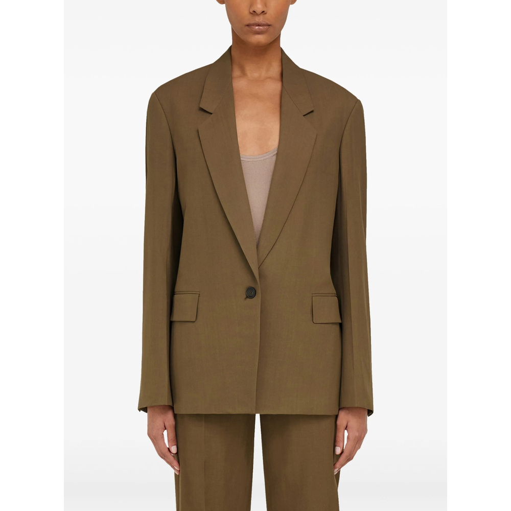 [Ferragamo] Blazer SS25 13G722 0782598 GREEN