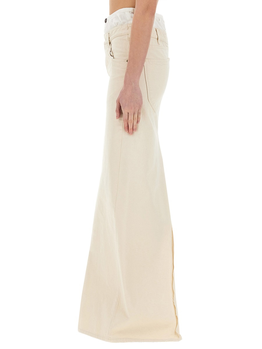 [Maison Margiela] Long skirt SS25 S51MI0004_M35261103